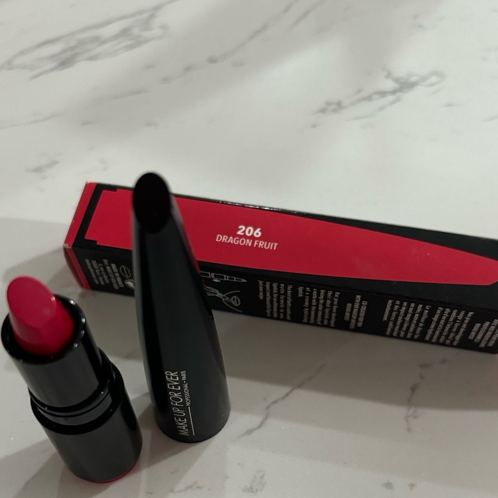 💕Makeup Forever Rouge Artist Lipstick “Dragonfruit” - Picture 8 of 11
